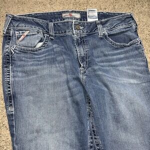 Ariat FR Jeans Womens 34R fits 34x32 Mid Rise Boot Cut Flame Resistant Workwear